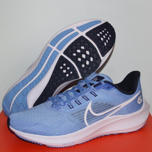 Nike Pegasus 39 UNC Tarheels Running Mens 8.5 North Carolina - Picture 1 of 8